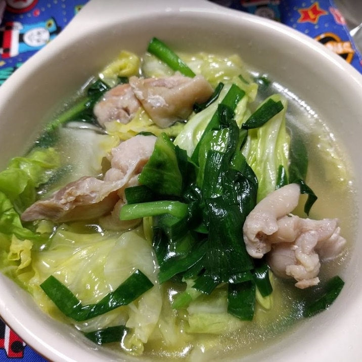 無水鍋で時短 鶏肉とキャベツの創味シャンタン鍋 レシピ 作り方 By Heartworktky 楽天レシピ